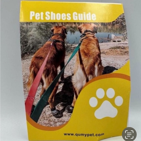 QUMY dog waterproof boots- Leopard print- Size
2 (18-27 lbs) gentle used - Picture 10 of 10